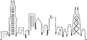 chicago skyline logo